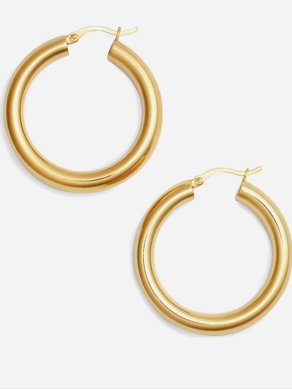 Argento VIVO STERLING SILVER GOLD COLOR EARRINGS. NWT. MSRP $78 - Picture 1 of 4